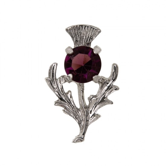 081 Scottish Thistle Brooch