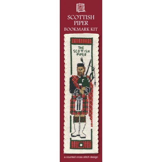 BKPI Scottish Piper Bookmark