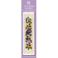 BKVP Victorian Pansies Bookmark