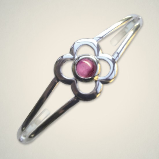 February (Amethyst) Bangle