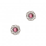 February (Amethyst) Earrings