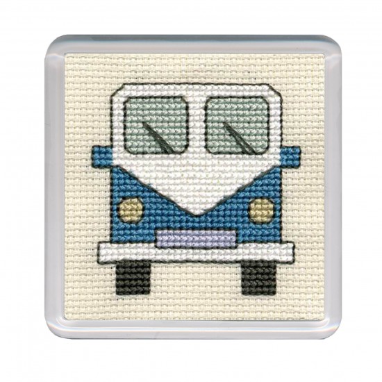 COCVB Campervan Coaster - Blue COCVB Campervan Coaster - Blue