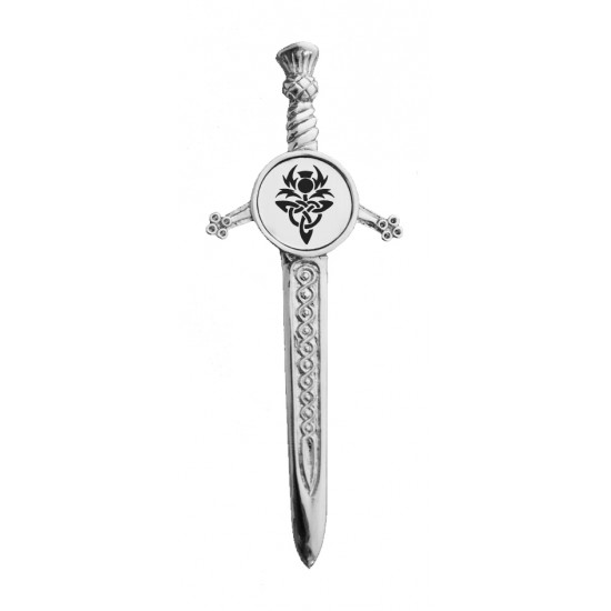 KP CT - Celtic Thistle Engraved Kilt Pin KP CT - Celtic Thistle Engraved Kilt Pin