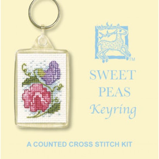 KRSP Sweet Peas Keyring