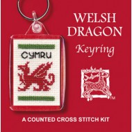 KRWD Welsh Dragon Keyring