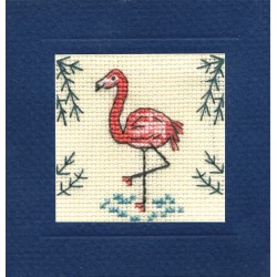 MCFM Flamingo Miniature Card