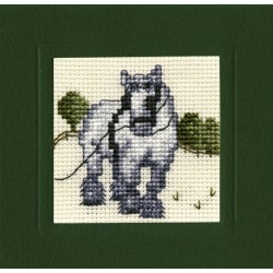 MCSH Shire Horse Miniature Card