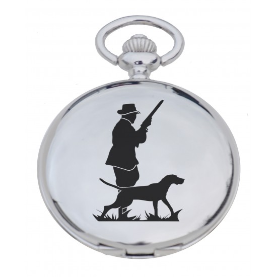 PW HU - Huntsman Engraved Pocket Watch PW HU - Huntsman Engraved Pocket Watch