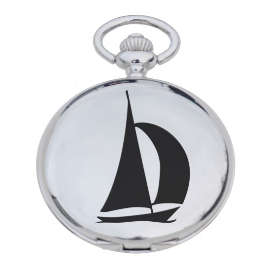 PW YA - Yacht Engraved Pocket Watch PW YA - Yacht Engraved Pocket Watch