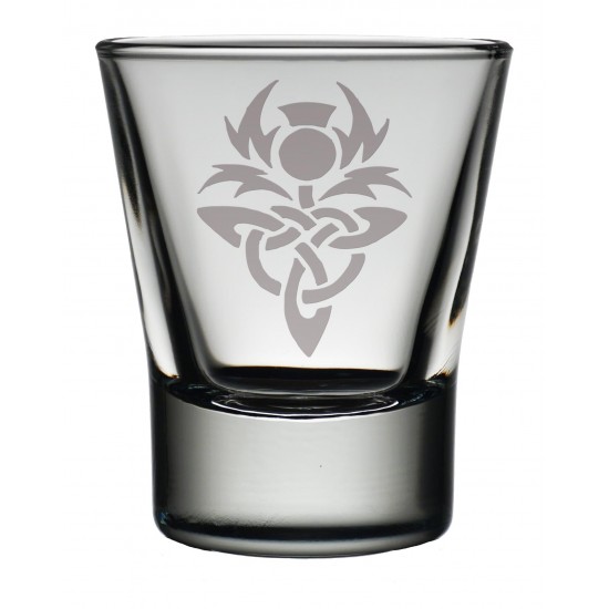TOT CT - Dram Glass Celtic Thistle TOT CT - Dram Glass Celtic Thistle