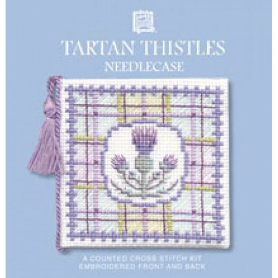 TTNC Tartan Thistles Needle Case