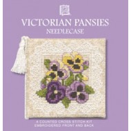 VPNC Victorian Pansies Needle Case