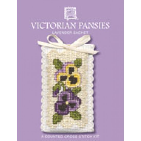 VPSA Victorian Pansies Sachet