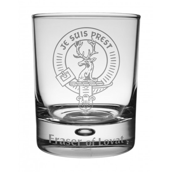 WG C - Clan Crest Whisky Tumbler WG C - Clan Crest Whisky Tumbler