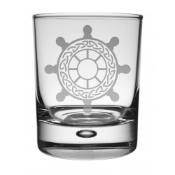 WG SW - Whisky Tumbler Ships Wheel
